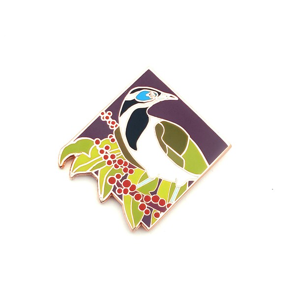 Blue-faced Honeyeater Pin