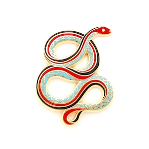 San Francisco Garter Snake Pin