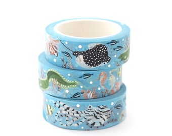 Coral Reef Washi Tape (1 roll)