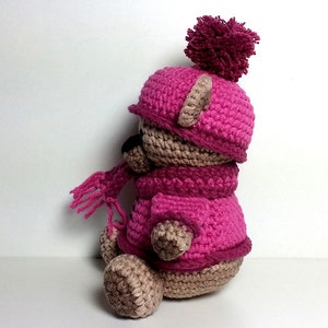 Winter Bear, amigurumi crochet pattern image 4