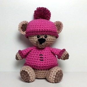 Winter Bear, amigurumi crochet pattern image 5