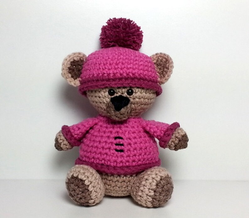 Winter Bear, amigurumi crochet pattern image 5