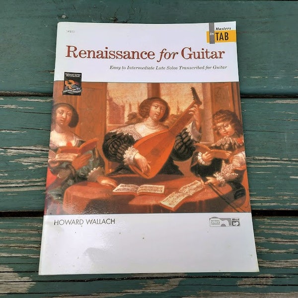Renaissance for Guitar by Howard Wallach Easy to Intermediate Lute Solos Transcribed for Guitar 1977