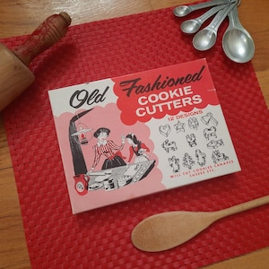 Old Fashioned Cookie Cutters Set of 12 Designs All Occasions For Cutting Cookies Canapes Cheese Pastries Dough Ornament Shapes