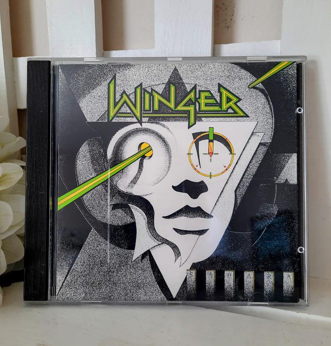 Wiinger Cd WINGER Debut Self Titled Album 1988 Music CD Heavy Metal Rock and Roll ...
