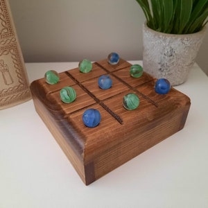 Marble Tic Tac Toe - Decorative Coffee Table Games - Dear Keaton