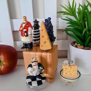 Vintage BOSTON WAREHOUSE Cheese Spreaders Cheese & Grapes, Hawaiian Hula Girls, French Waiters, Tropical, Lighthouse, Your Choice