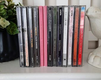 Vintage Rock Music CDs Assorted Artists Bryan Ferry, Roxy Music, The Who, Fleetwood Mac, Santana, Scorpions, Sting, Smashmouth, more