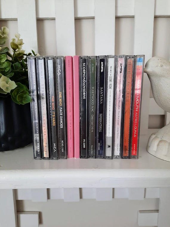 Vintage Rock Music CDs Assorted Artists Bryan Ferry, Roxy Music, The Who, Fleetwood Mac, Santana, Scorpions, Sting, Smashmouth, more