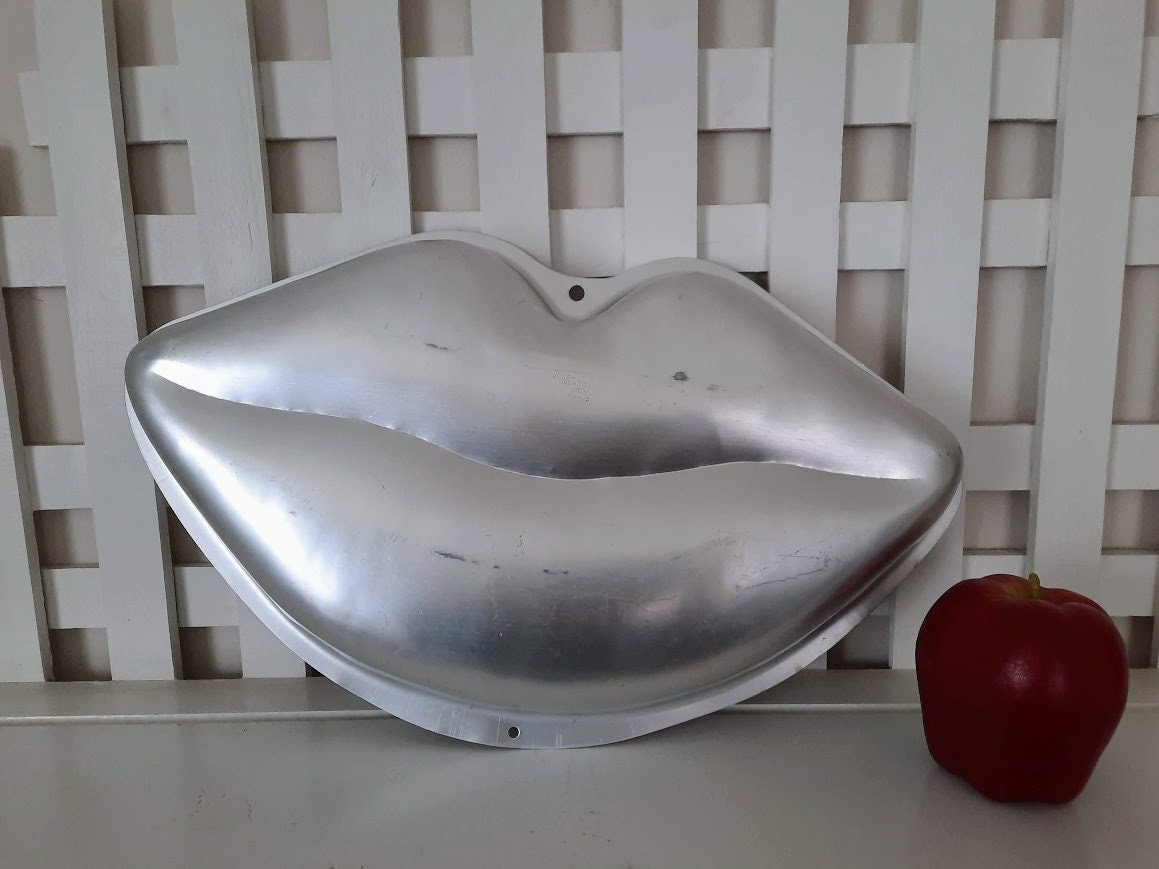 Wilton Big Kiss Lips Shaped Cake Pan OR Teenage Mutant Ninja Turtle Cake Pan 1989 Michelangelo Etsy