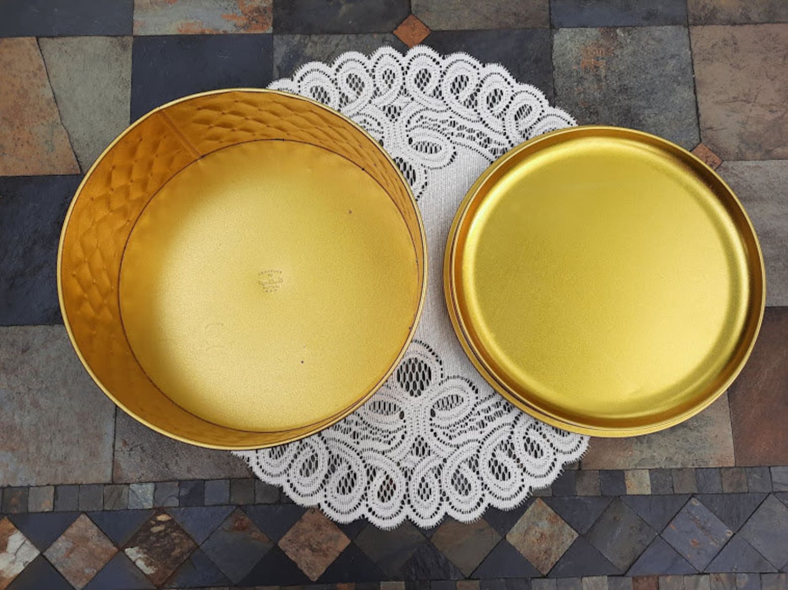 Assorted Vintage Fruitcake Tins-Original DELUXE Fruit Cake | Etsy