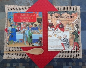 Medieval Cookbooks Fabulous Feasts Medieval Cookery and Ceremony-Madeleine Pelner Cosman OR The Medieval Cookbook-Maggie Black