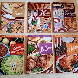 Vintage Culinary Arts Institute Cook Booklets 1954 Each Sold Separately Ethnic Recipes Holiday Breakfast Lunch Quick Cooking Desserts More
