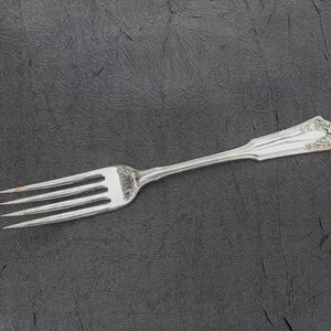 Antique Silverware Laurel Pattern 1835 R. Wallace Triple Sectional 1909 Silver Plate Olive Branches Design Pieces Sold Separately Fork