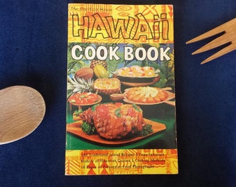Hawaii Cookbook Pacific House 180 Traditional Island Recipes & Luau Favorites Edited by Don FitzGerald 1973 Rare Hawaii Cookbook
