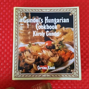 Vintage German, Hungarian Cookbooks Gundel&#39;s Hungarian Cookbook OR German Cooking by Marianna Olszewska Heberle OR German Cooking 1978