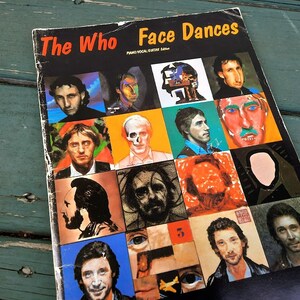 The Who Face Dances - Etsy