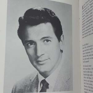 Vintage Cookbook Celebrity Recipes Compiled by Helen Dunn Hardcover 1958 Contains Many Photos of Movie Stars RARE 1950's Cookbook image 7