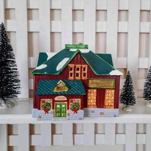 Vintage Department 56 Snow Village Factory 1987 Christmas Village House