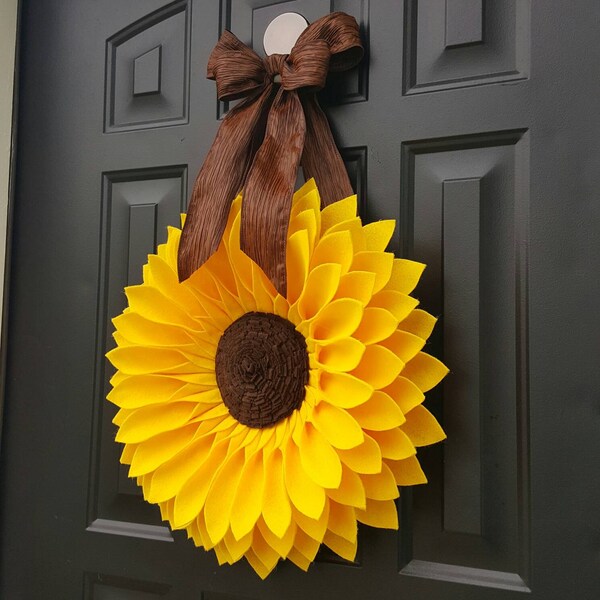 Sonnenblume Türhänger