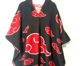 Anime  Poncho  Alpaca Blend Poncho Men's and Women's