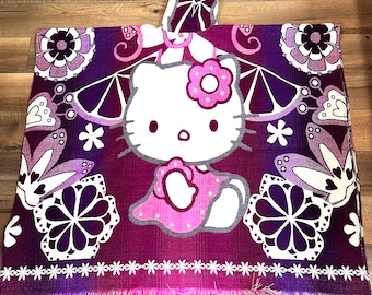 Hello Kitty Poncho  Alpaca Wool Blend Adult size