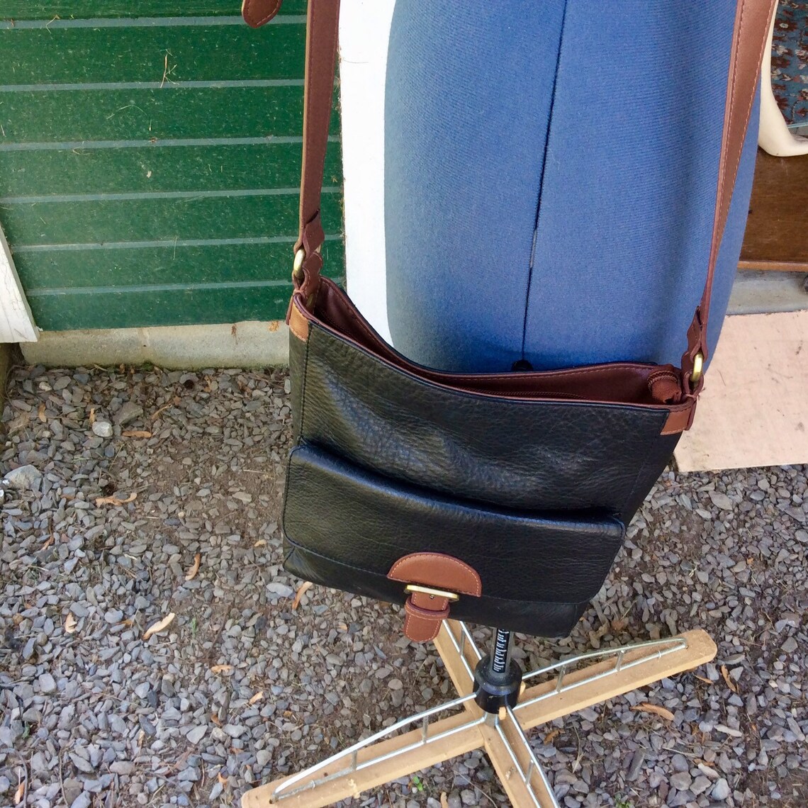 Clarks Black Leather Shoulder Bag. Etsy