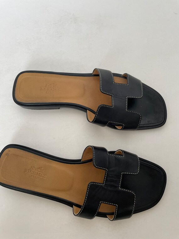vintage hermes sandals
