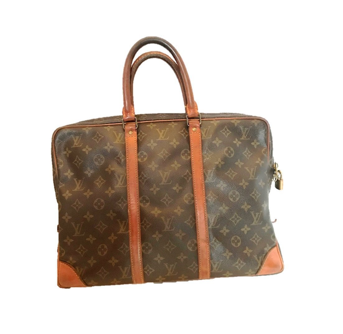 Louis Vuitton Soft Briefcase in Monogram Canvas, 2000