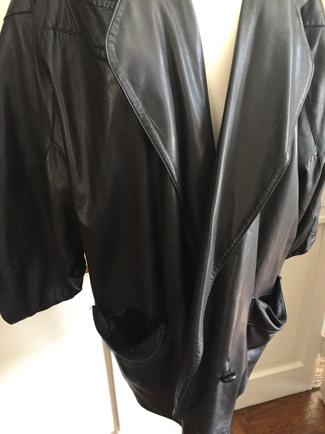 Claude Montana by Ideal Cuir Vintage Ladies Leather Jacket - Etsy