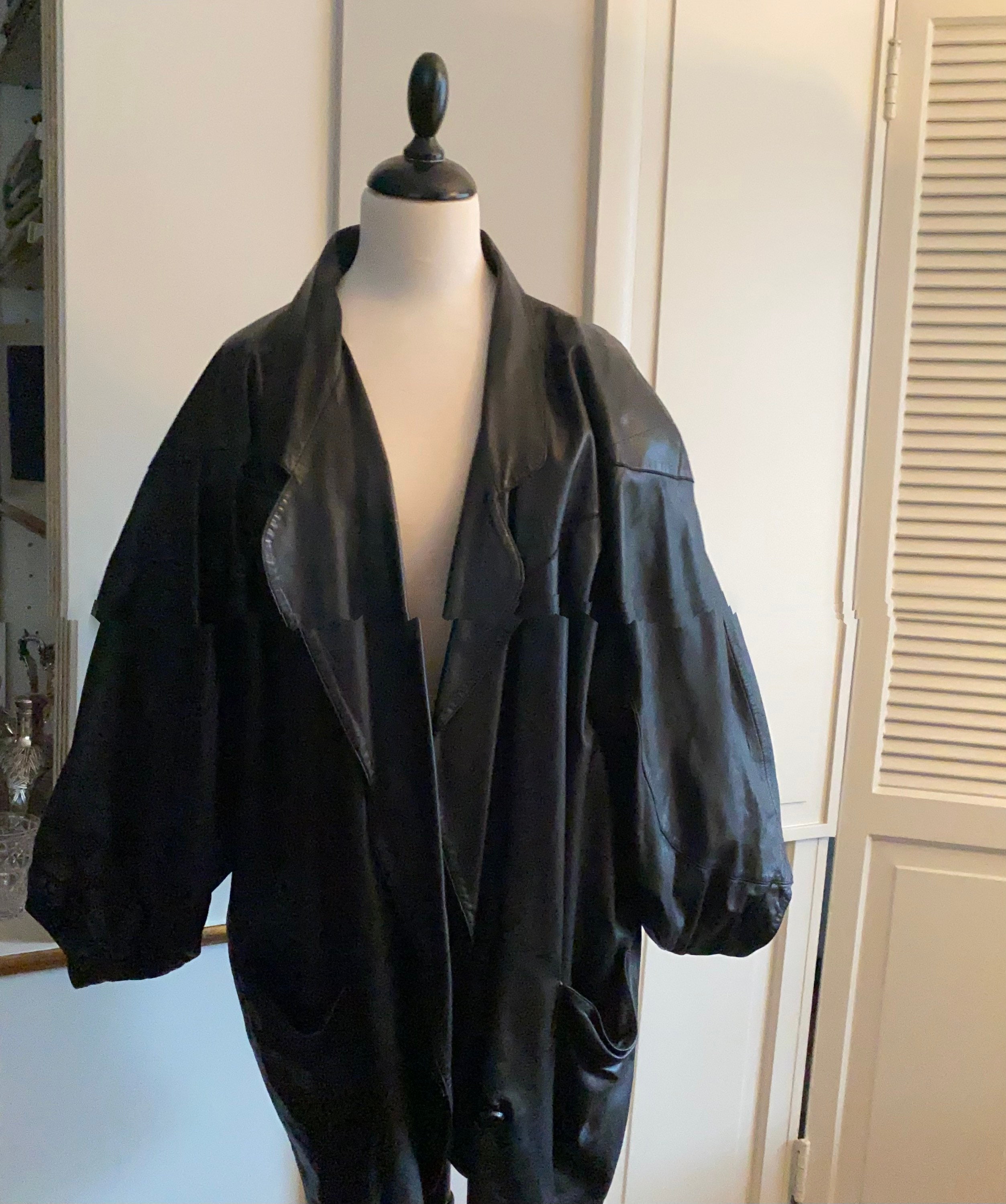 Claude Montana by Ideal Cuir Vintage Ladies Leather Jacket - Etsy