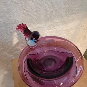 Murano Vintage Bird Pot Pourrie Skål