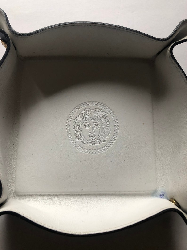 Gianni Versace Limited Edition Embossed in Leather Medusa Headvintage