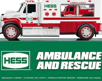 Hess Toy Truck 2020 Ambulance and Rescue …