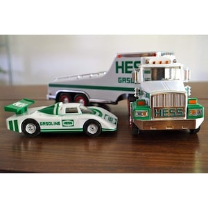 Hess Toy Truck and Racer 1988