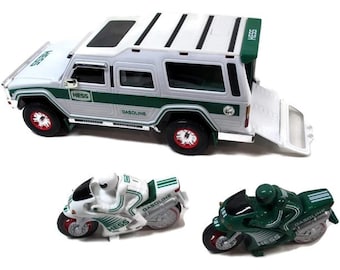 Hess Sport Utility Vehicle and Motorcycles (2004 Hess Toy Truck)
