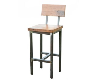 unique rustic bar stools unusual wood and steel barstool rustic industrial barstool etsy unique rustic bar stools unusual wood and steel barstool rustic industrial barstool etsy