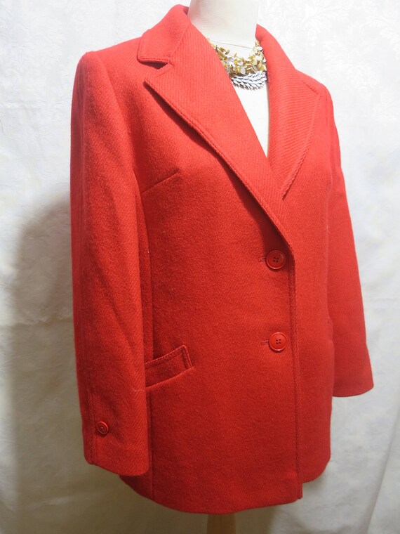 A Vintage Red Wool Alexon Sportset Blazer UK Size 12-14 | Etsy