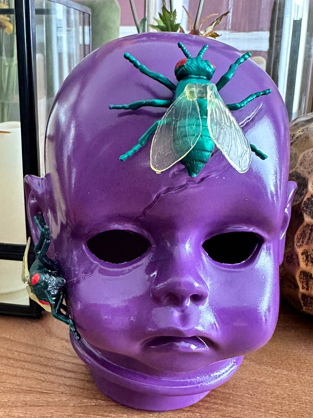 Third Eye Fly Infestation Led Dual Function Light up Baby Doll. Unique