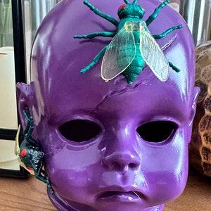 Third Eye Fly Infestation Led Dual Function Light up Baby Doll. Unique, creepy & adorable.