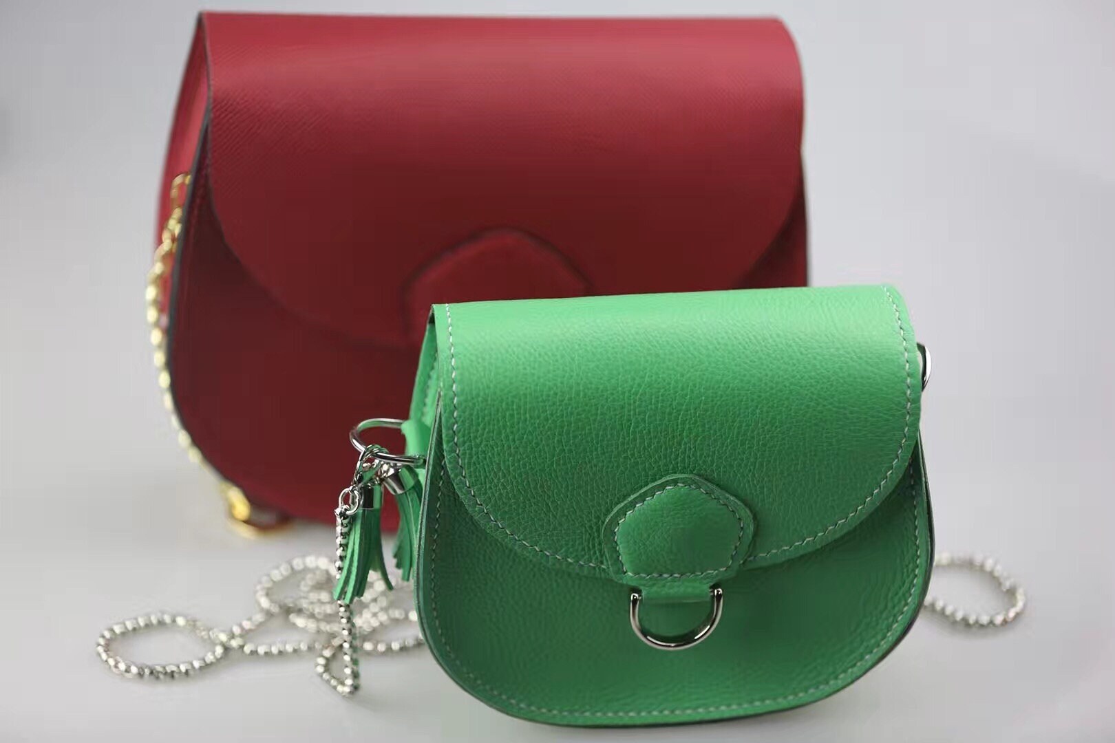 Leather Tassel Crossbody Bag Leather Crossbody Shoulder Bag Etsy