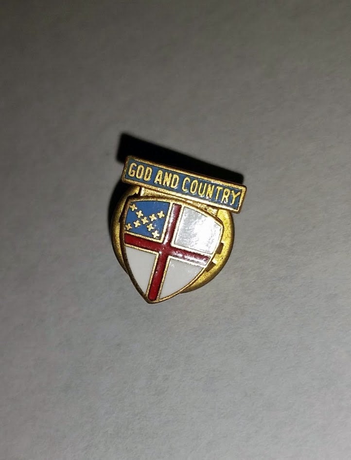 Vintage Boy Scouts of America Religious Medal Etsy