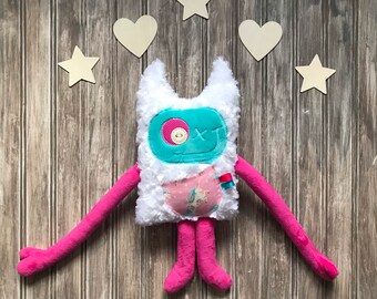 Les Monstres A Calins Peluches Colorees Et Par Monstresacalins