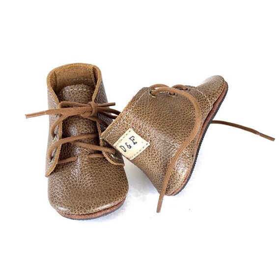 handmade leather baby shoes