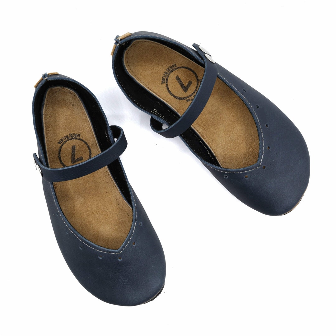 Women's Midnight Blue Mary Janes - Etsy