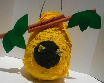 Yellow Beehive Piñata special order for   Joy Gallegos