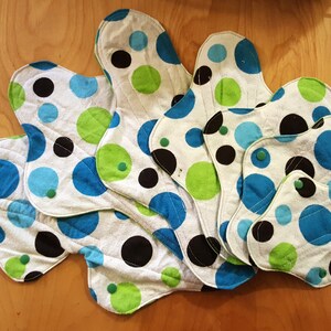 Sampling set mama cloth pads, 7 models, no postpartum