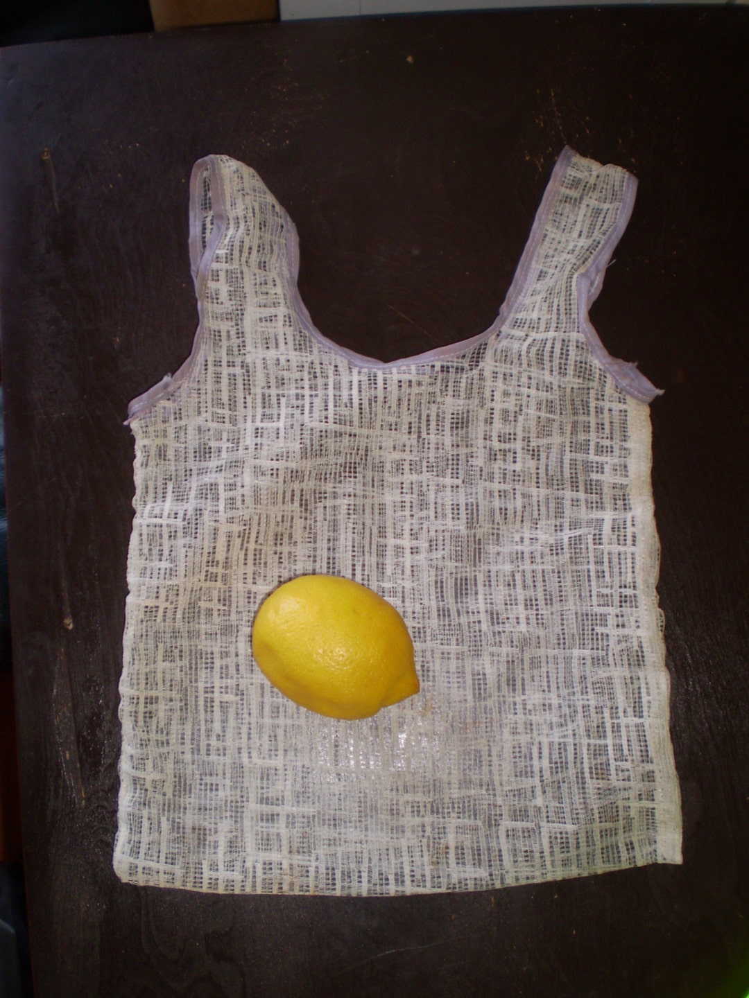 Fruits and Vegetables Upcycled Lace Shopping Bags Etsy