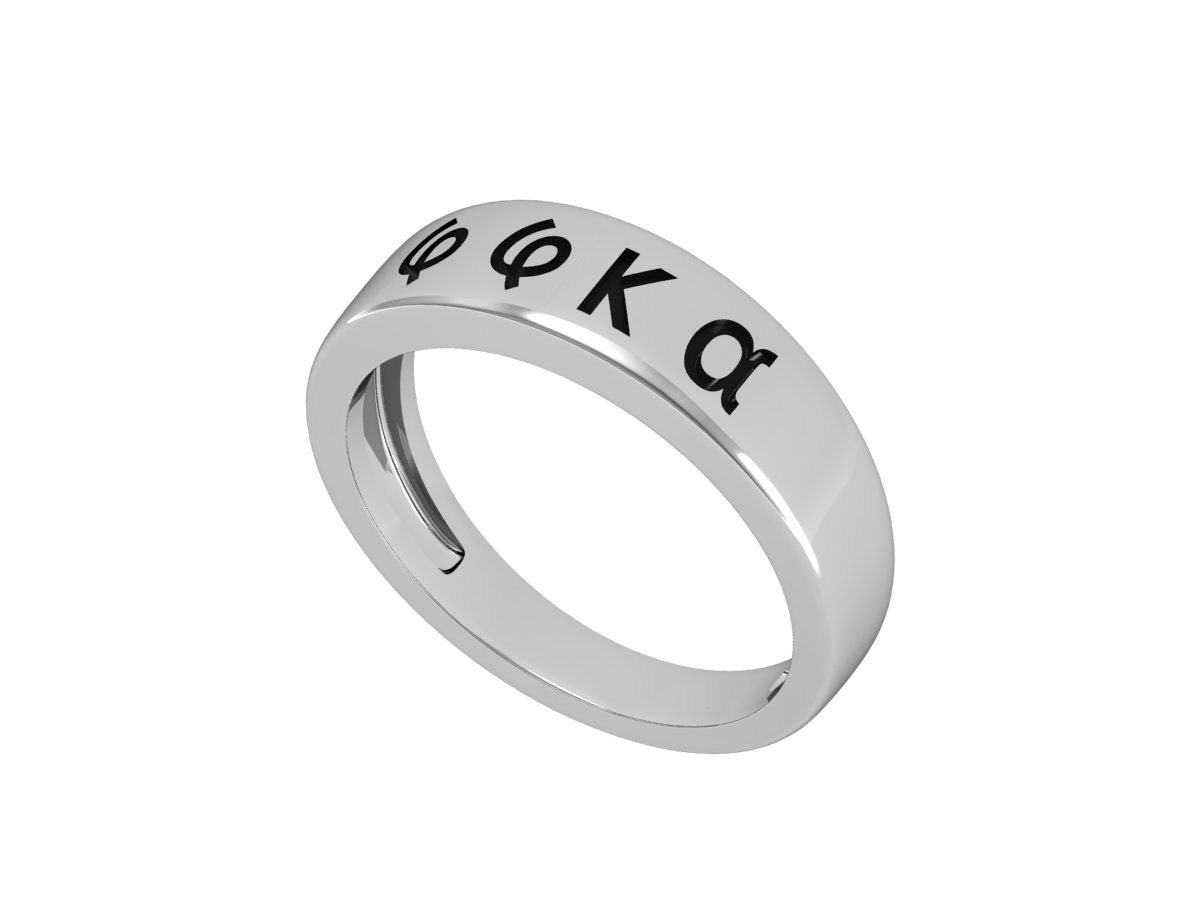 Pi Kappa Alpha Ring Sterling Silver R005 Etsy