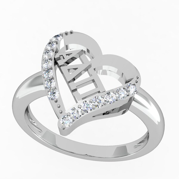 Alpha Delta Pi Ring Etsy